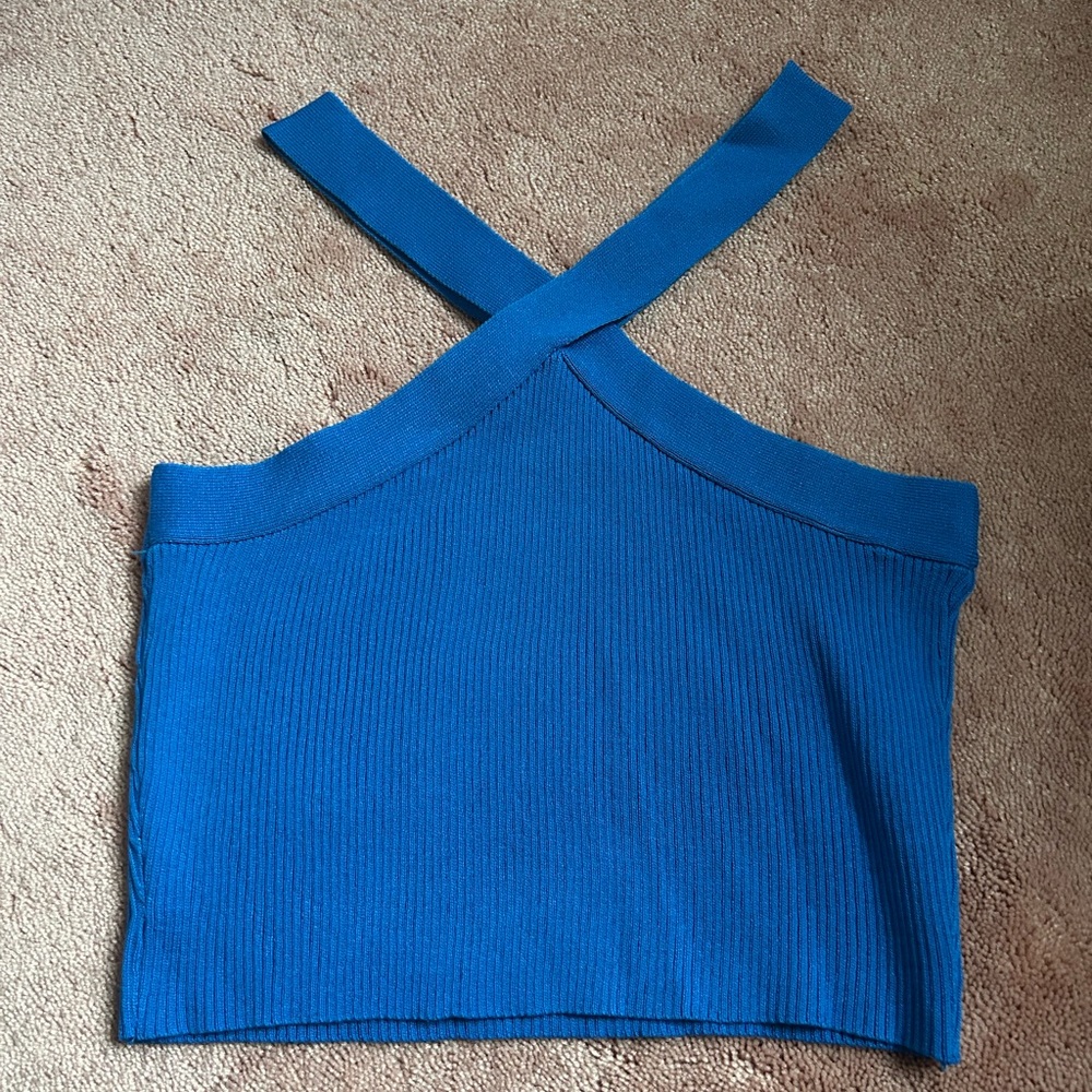 Amazon criss cross crop top